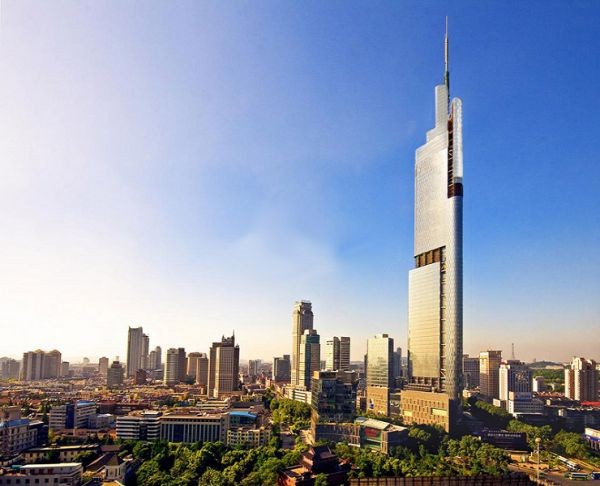 Zifeng Tower — Nanjing, Çin, hündürlük - 450 metre