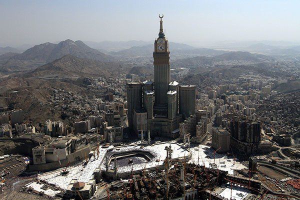 Mekke Saat Kulesi - Mekke, Suudi Arabistan, yükseklik - 601 metre